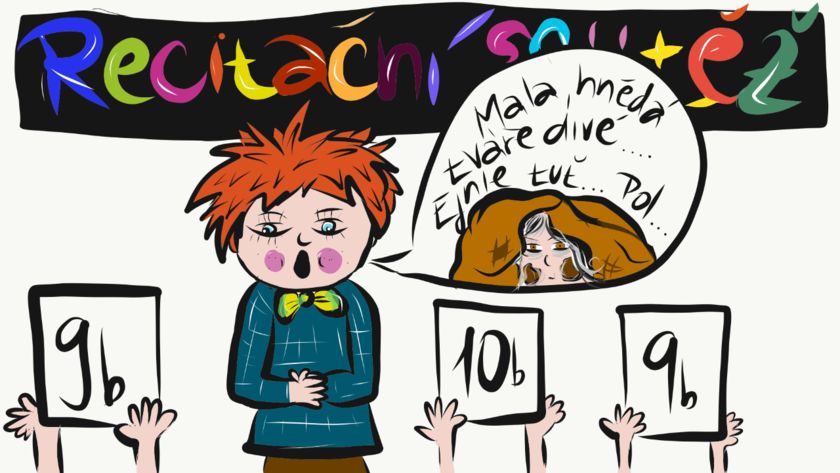 Školní kolo recitační soutěže - 6.-9. ročník