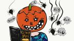 Halloweenské učení a odpoledne