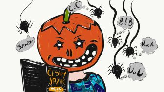 Halloweenské učení a odpoledne
