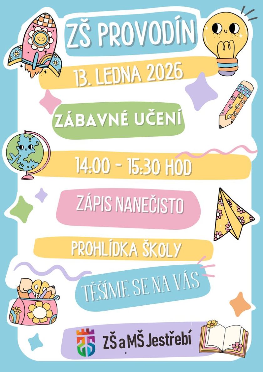 DEN OTEVŘENÝCH DVEŘÍ v budově ZŠ Provodín